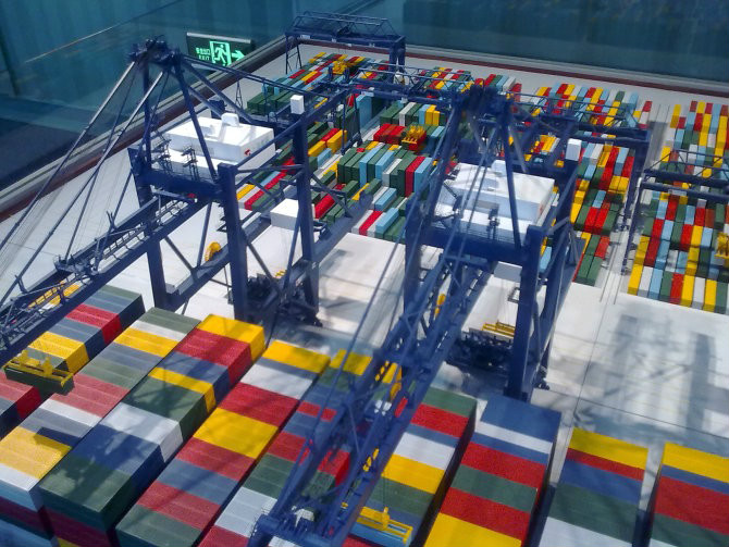 武功县港口集装箱堆场