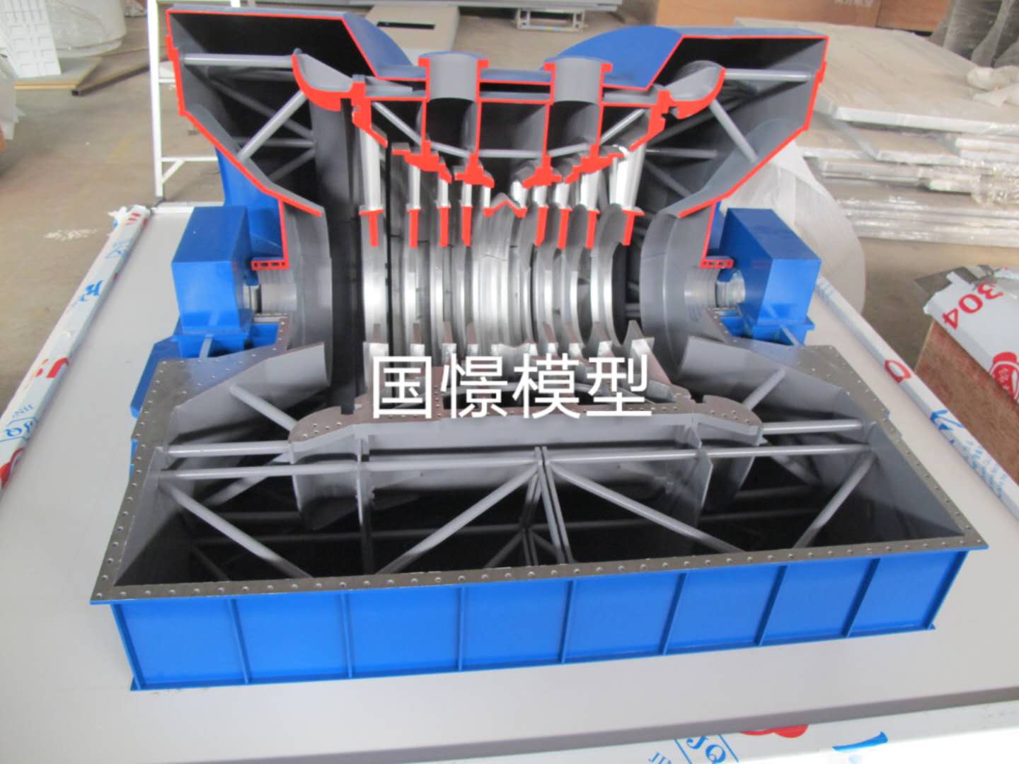 武功县机械模型