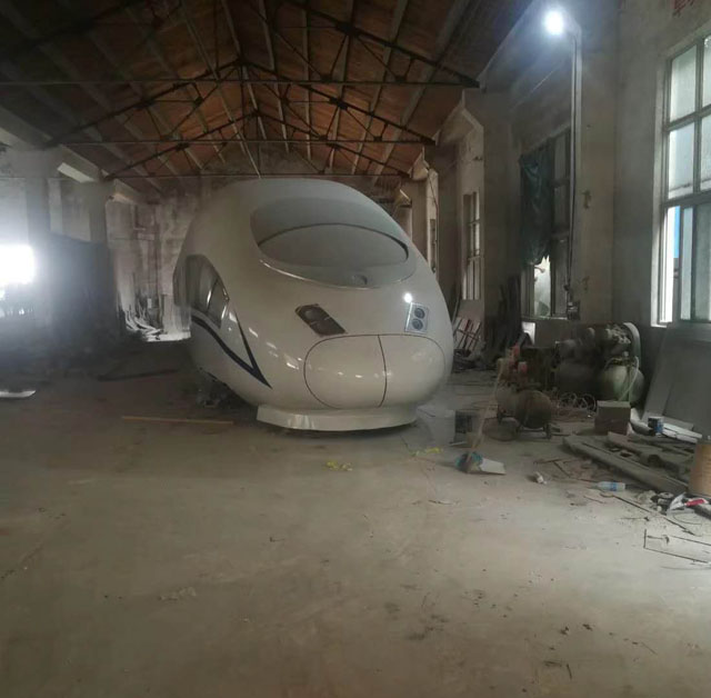 武功县高铁模型